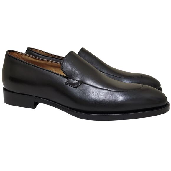 Bruno Magli Men Pertini Slip On Loafers Size US 10M Black Leather main image 5